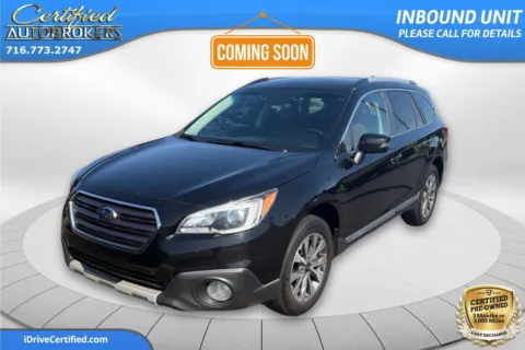 Black 2017 Subaru Outback Touring AWD for sale in Grand Island, NY