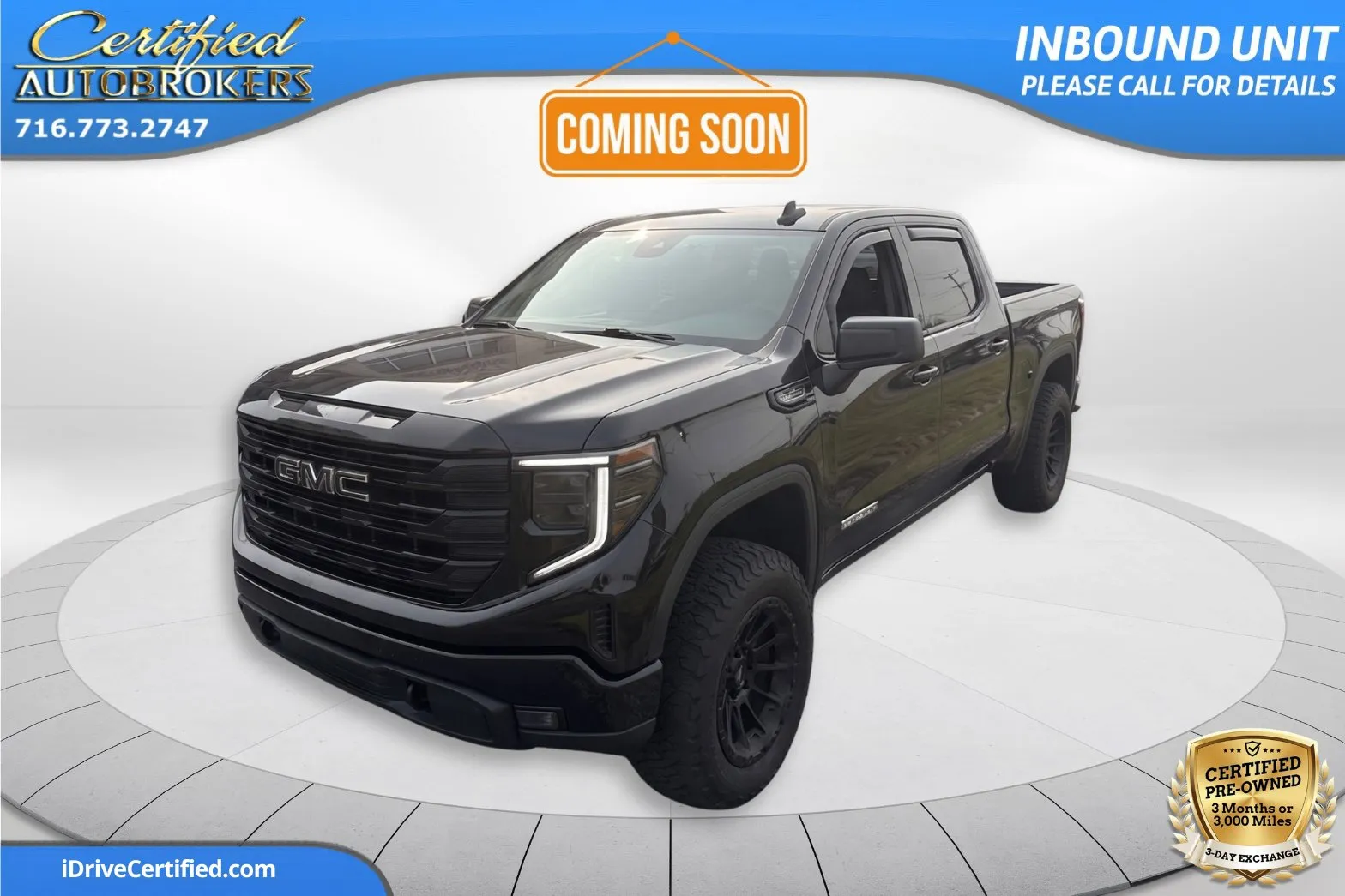 Black 2022 GMC Sierra 1500 Elevation 4x4 for sale in Grand Island, NY