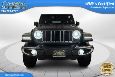 Photos of 2025 Jeep Wrangler Sahara 4x4 for sale in Grand Island, NY at Certified AutoBrokers