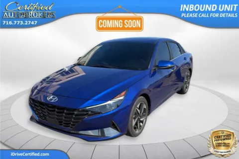 Blue 2022 Hyundai Elantra SEL for sale in Grand Island, NY