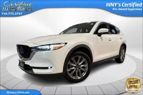 White 2021 Mazda CX-5 Grand Touring AWD for sale in Grand Island, NY