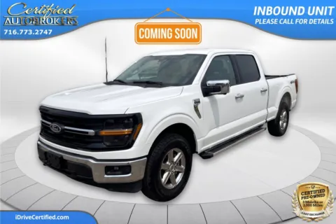 White 2025 Ford F-150 XLT 4x4 for sale in Grand Island, NY