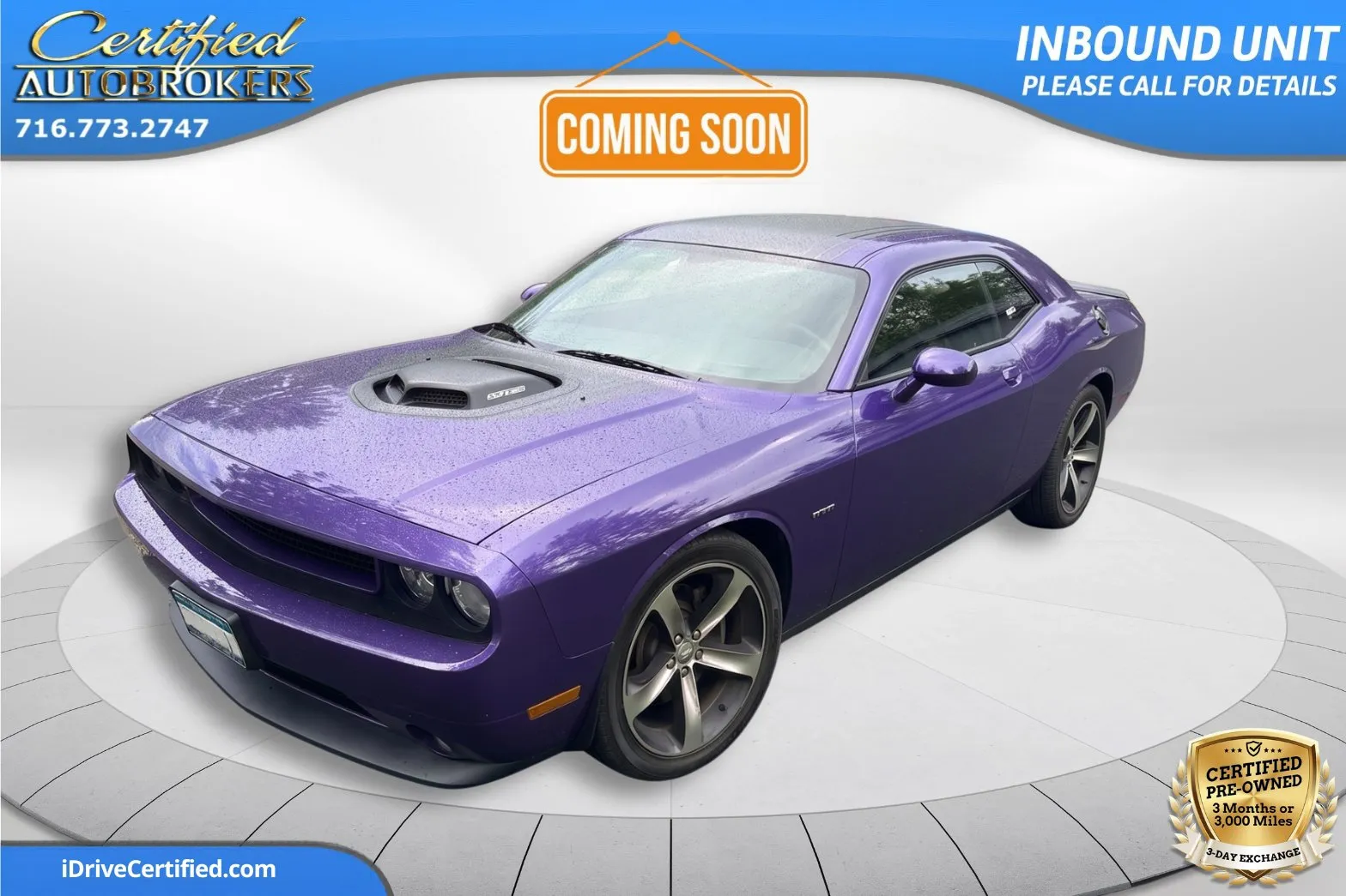 2014 Dodge Challenger Shaker Pkg