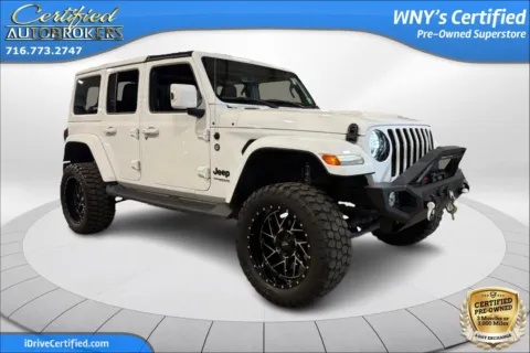 Another view of 2021 Jeep Wrangler Unlimited Sahara High Altitude 4x4 for sale in Grand Island, NY at Certified AutoBrokers