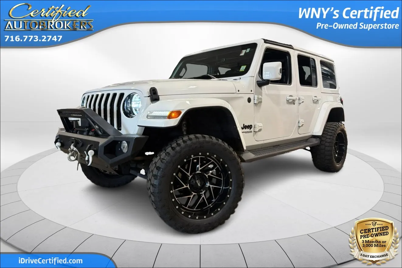 2021 Jeep Wrangler Unlimited Sahara High Altitude 4x4 for sale in Grand Island, NY