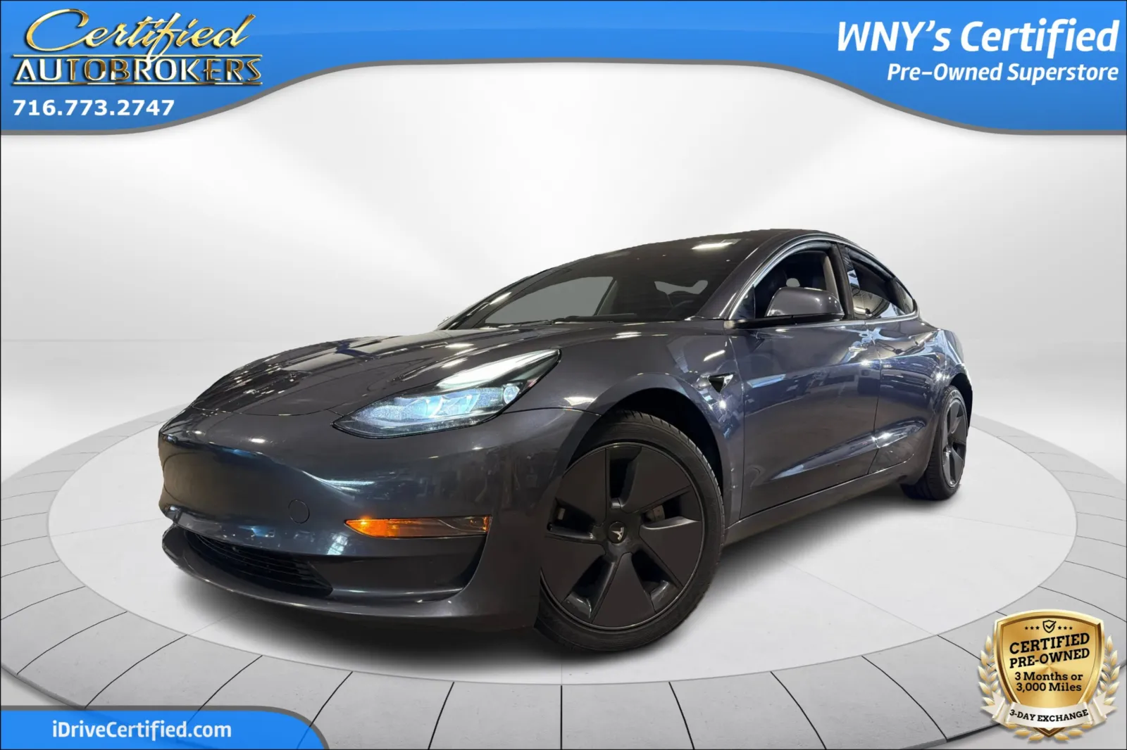 Silver 2023 Tesla Model 3 for sale in Grand Island, NY