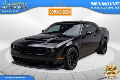 Black 2018 Dodge Challenger SRT Demon for sale in Grand Island, NY