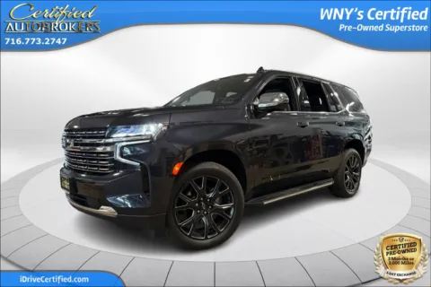 Gray 2023 Chevrolet Tahoe Premier 4x4 for sale in Grand Island, NY