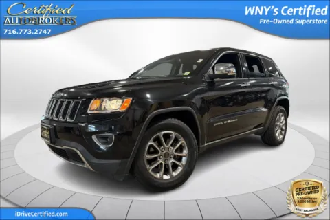 Black 2015 Jeep Grand Cherokee Limited 4x4 for sale in Grand Island, NY
