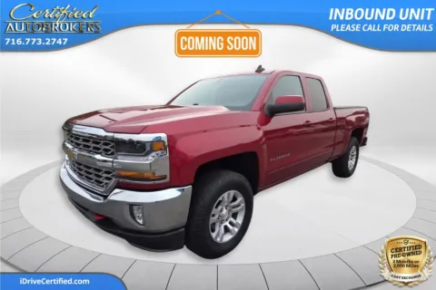 Red 2018 Chevrolet Silverado 1500 LT 4x4 for sale in Grand Island, NY