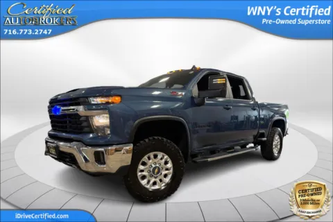 Blue 2024 Chevrolet Silverado 2500 HD LT 4x4 for sale in Grand Island, NY