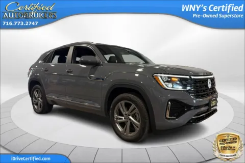 Another view of 2024 Volkswagen Atlas Cross Sport 2.0T SEL R-Line AWD for sale in Grand Island, NY at Certified AutoBrokers