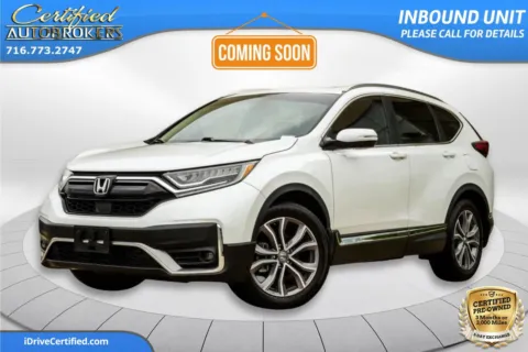 White 2020 Honda CR-V Hybrid Touring AWD for sale in Grand Island, NY