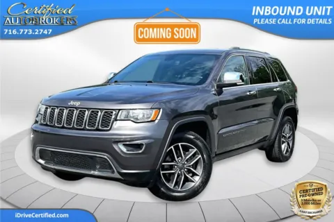 Gray 2019 Jeep Grand Cherokee Limited 4x4 for sale in Grand Island, NY