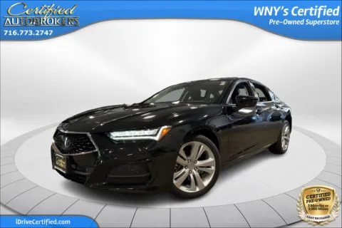 Black 2022 Acura TLX w/Technology Package for sale in Grand Island, NY