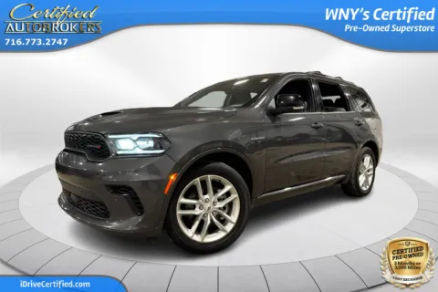 Gray 2025 Dodge Durango R/T Plus AWD for sale in Grand Island, NY