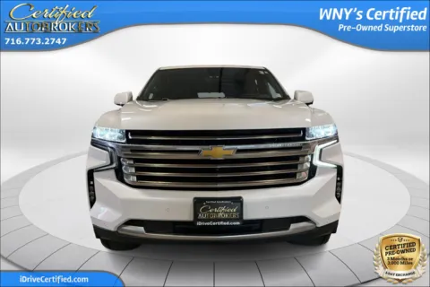 Photos of 2021 Chevrolet Tahoe High Country 4x4 for sale in Grand Island, NY at Certified AutoBrokers