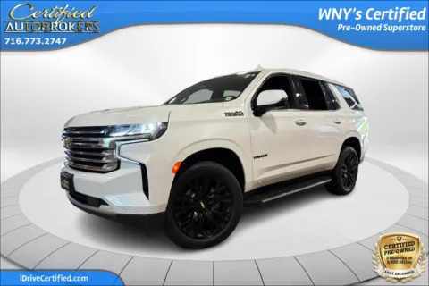 White 2021 Chevrolet Tahoe High Country 4x4 for sale in Grand Island, NY