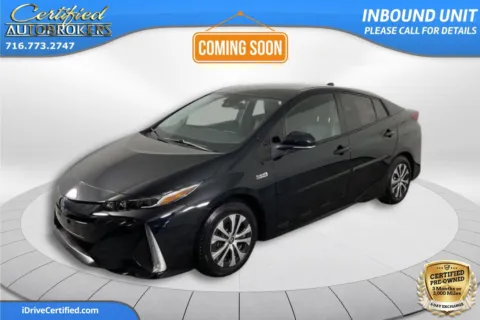 Black 2021 Toyota Prius Prime XLE for sale in Grand Island, NY