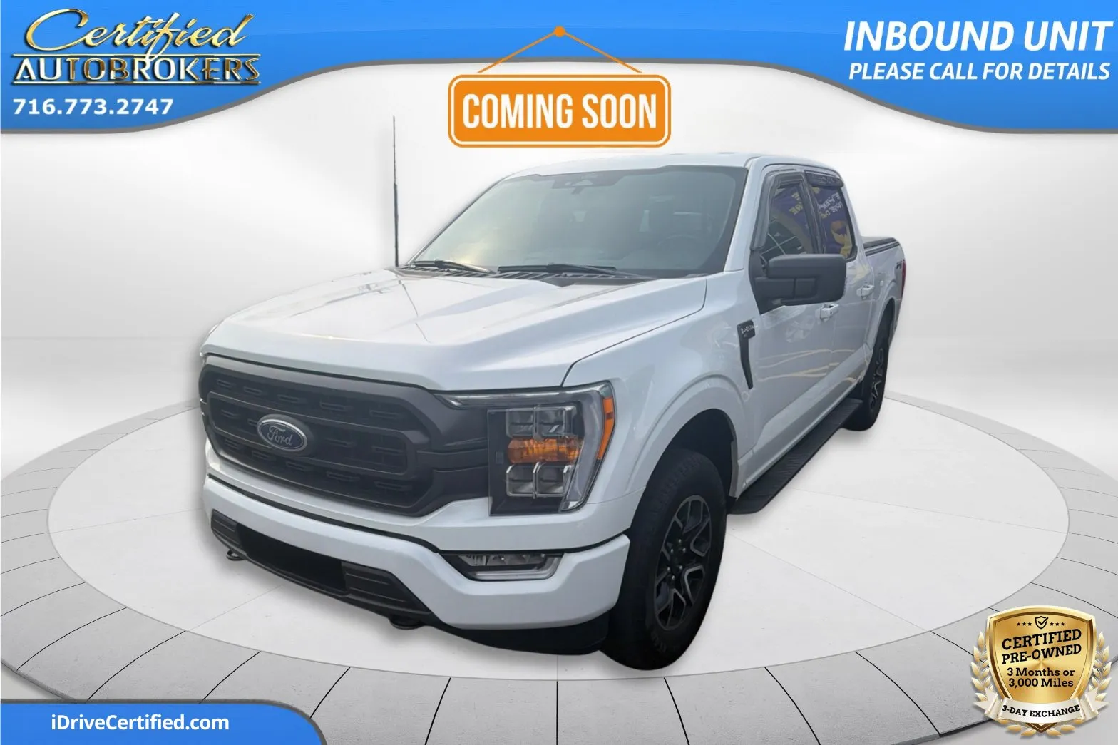 White 2022 Ford F-150 XLT 4x4 for sale in Grand Island, NY