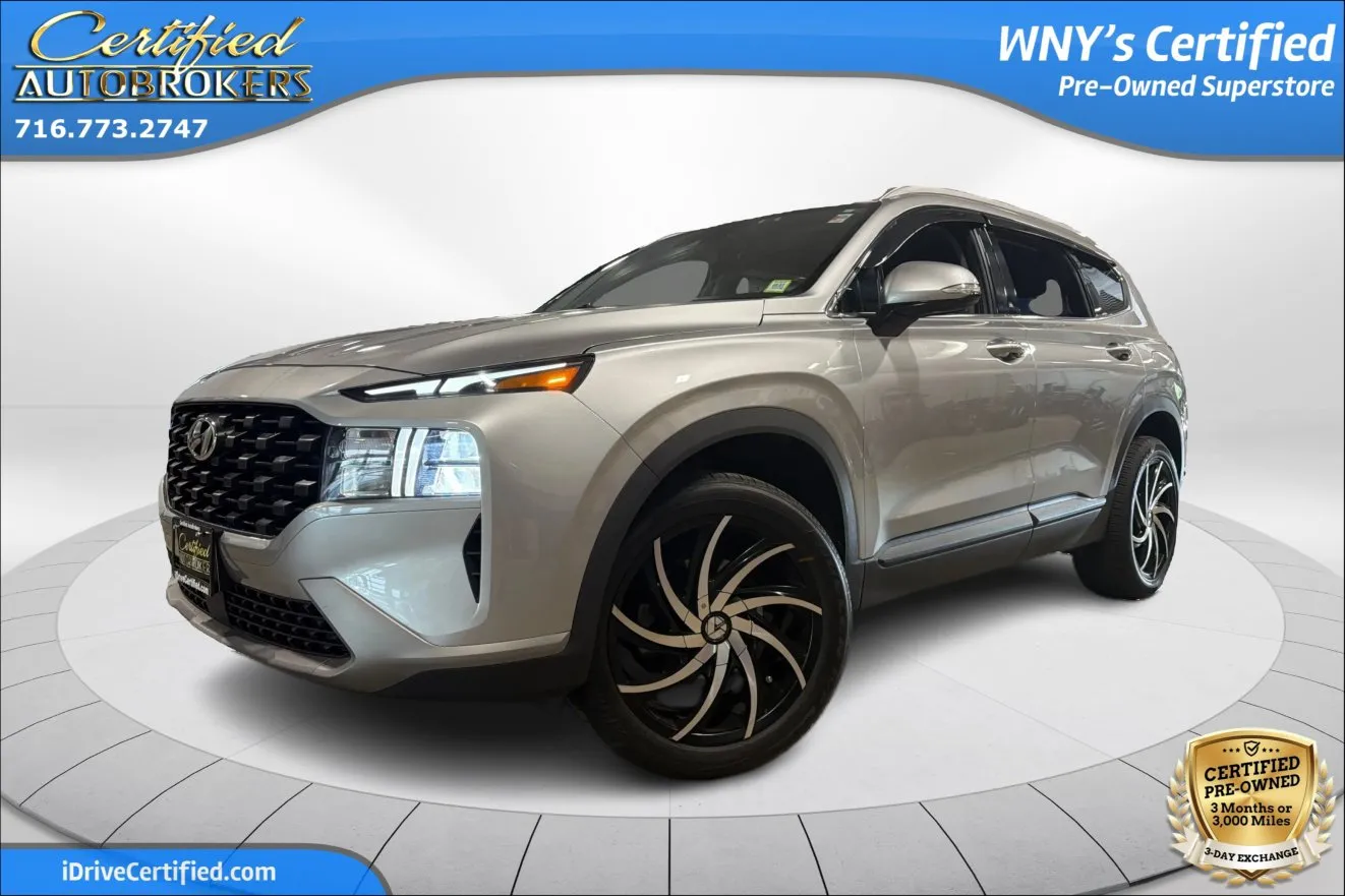 Silver 2023 Hyundai Santa Fe SEL AWD for sale in Grand Island, NY