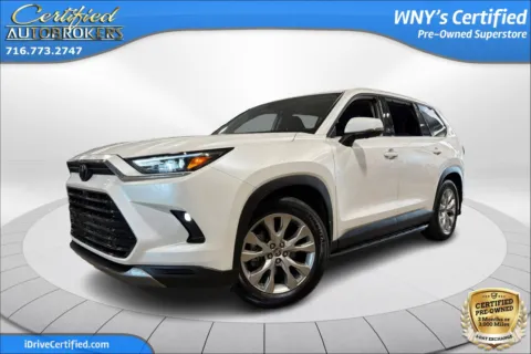 White 2025 Toyota Grand Highlander Limited AWD for sale in Grand Island, NY