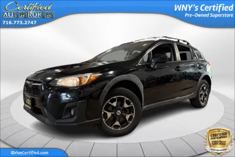 Black 2018 Subaru Crosstrek Premium AWD for sale in Grand Island, NY