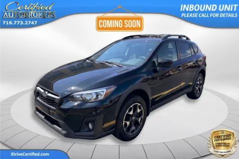 Black 2018 Subaru Crosstrek Premium AWD for sale in Grand Island, NY
