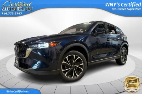 Blue 2023 Mazda CX-5 2.5 S Premium Package AWD for sale in Grand Island, NY