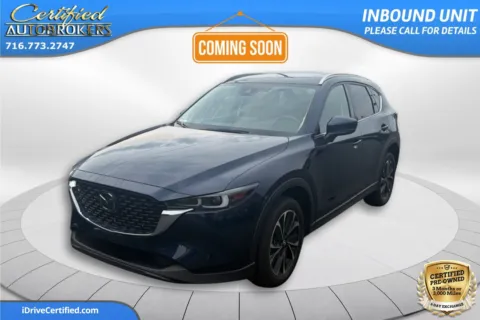 Blue 2023 Mazda CX-5 2.5 S Premium Package AWD for sale in Grand Island, NY