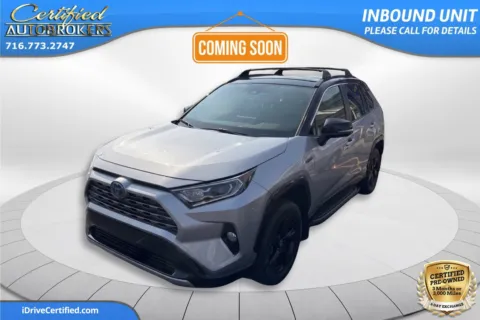 Silver 2021 Toyota RAV4 Hybrid XSE AWD for sale in Grand Island, NY