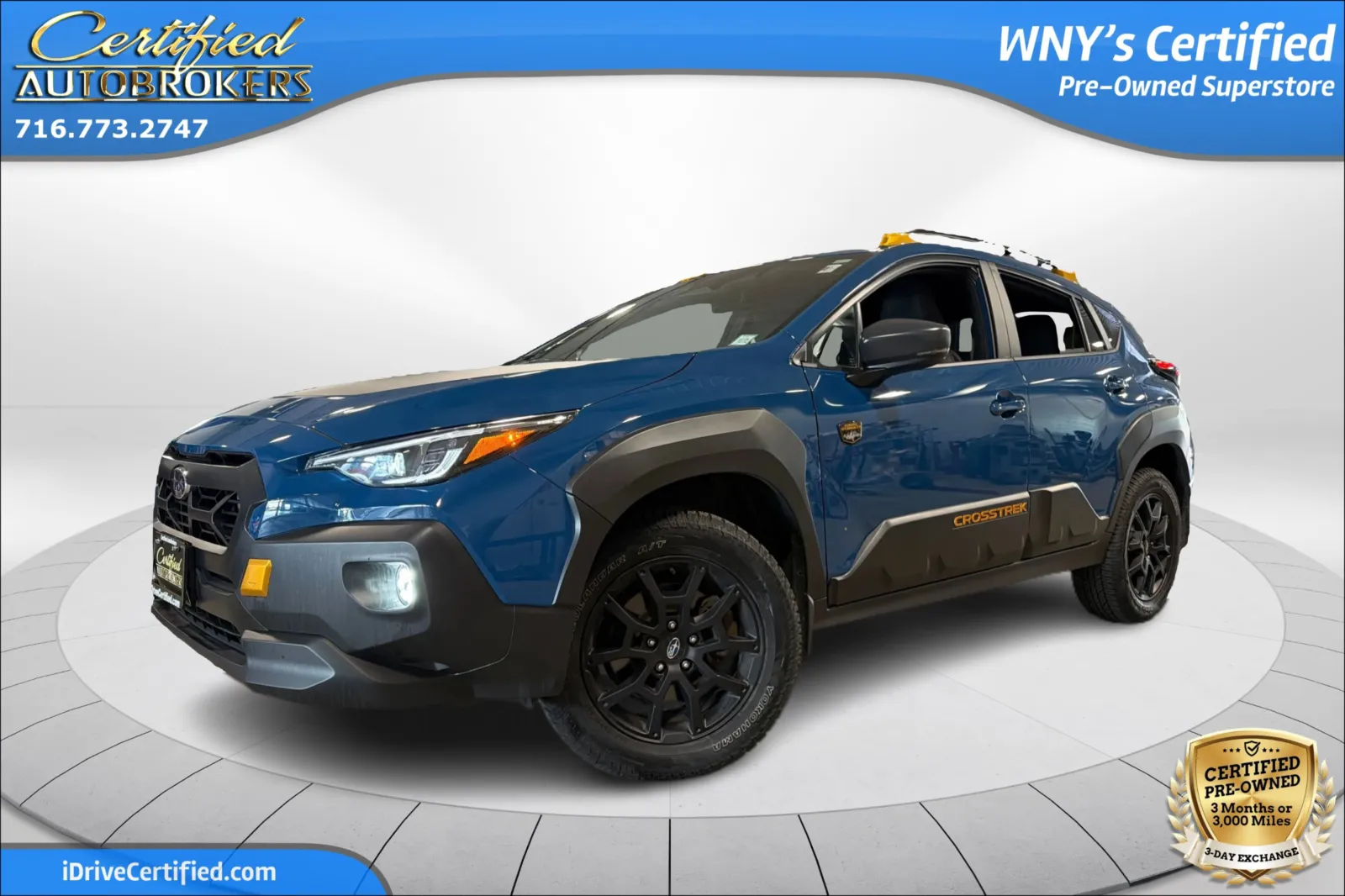 Blue 2025 Subaru Crosstrek Wilderness AWD for sale in Grand Island, NY