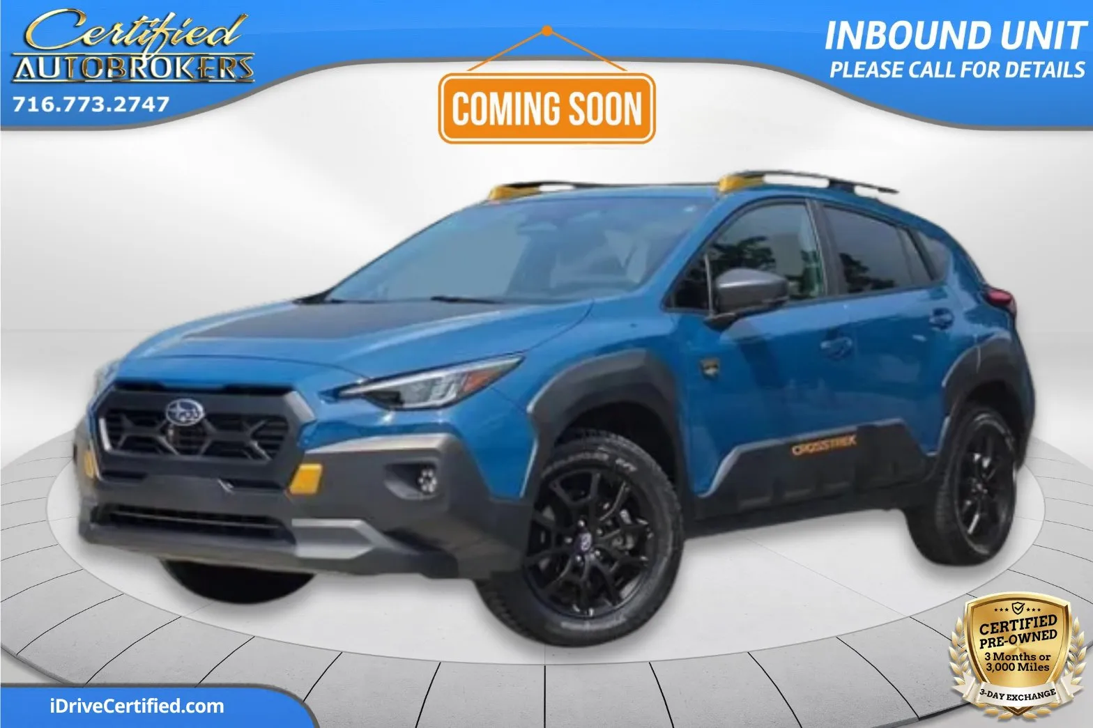 Blue 2025 Subaru Crosstrek Wilderness AWD for sale in Grand Island, NY