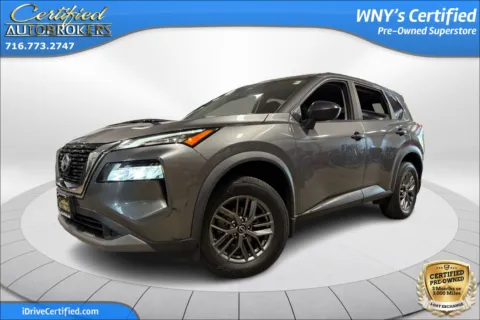 Gray 2023 Nissan Rogue S AWD for sale in Grand Island, NY