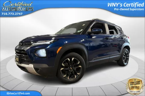 Blue 2022 Chevrolet Trailblazer LT AWD for sale in Grand Island, NY
