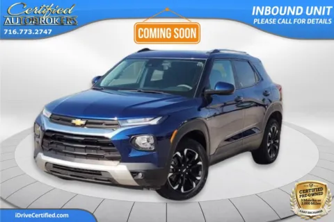 Blue 2022 Chevrolet Trailblazer LT AWD for sale in Grand Island, NY
