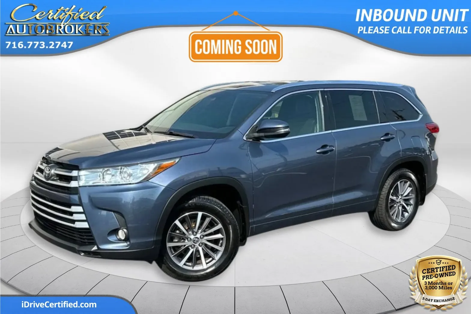 2017 Toyota Highlander XLE AWD