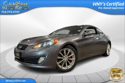 Gray 2010 Hyundai Genesis Coupe Track for sale in Grand Island, NY