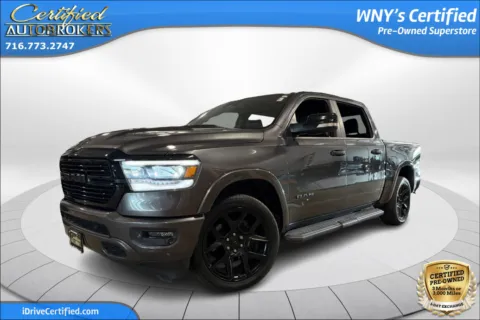 Gray 2021 Ram 1500 Laramie 4x4 for sale in Grand Island, NY