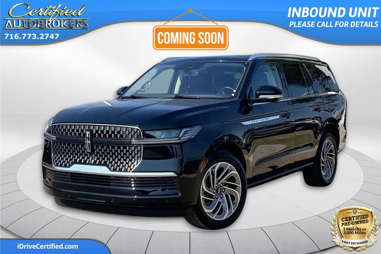 Black 2025 Lincoln Navigator Reserve for sale in Grand Island, NY