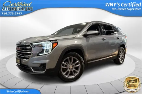 Gray 2024 GMC Terrain SLT AWD for sale in Grand Island, NY