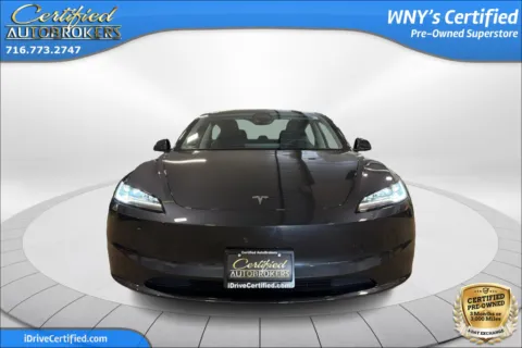 Photos of 2025 Tesla Model 3 Long Range for sale in Grand Island, NY at Certified AutoBrokers