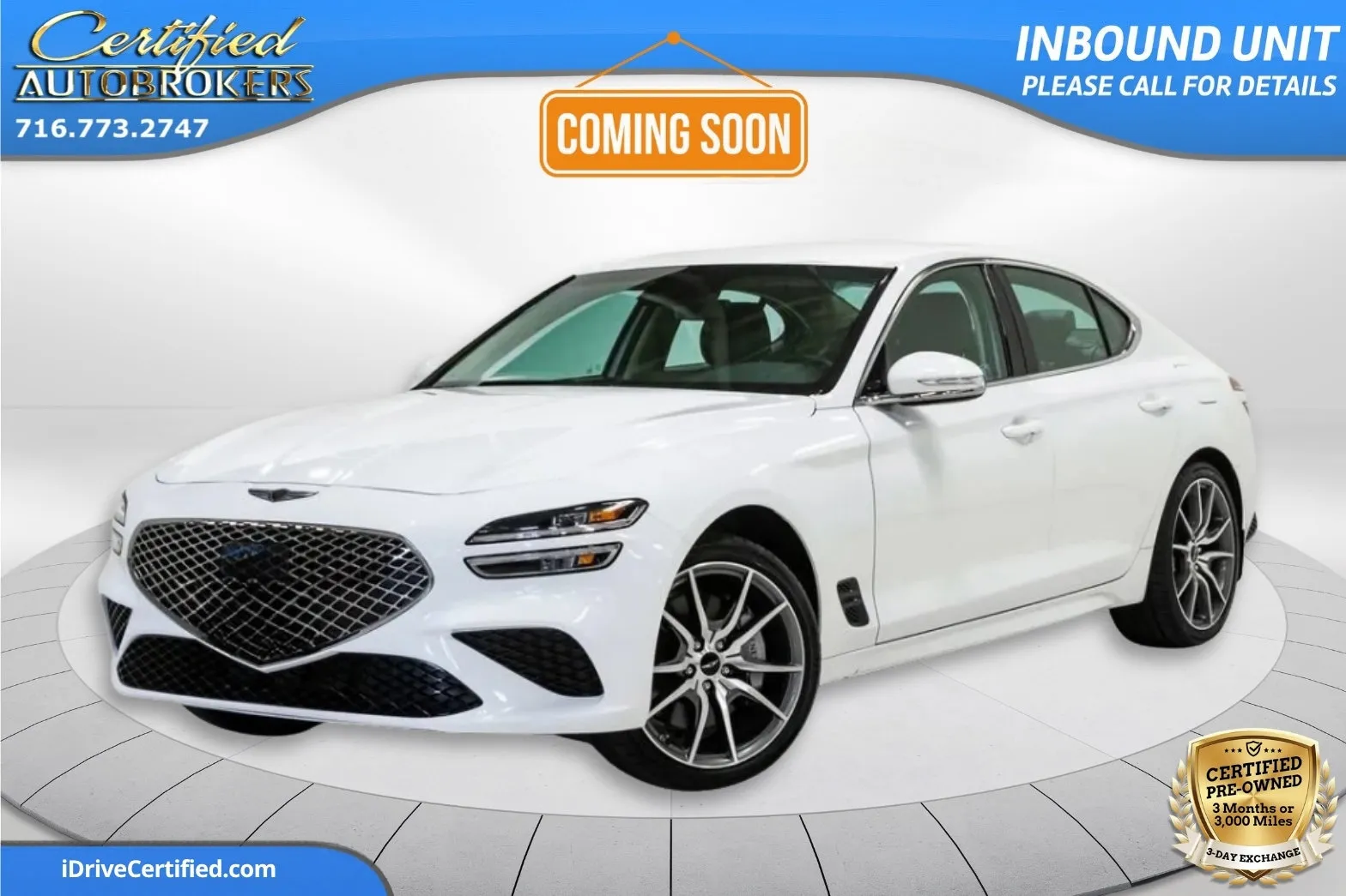 White 2025 Genesis G70 2.5T AWD for sale in Grand Island, NY