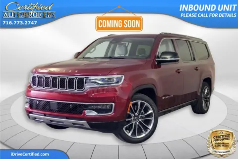 Red 2024 Jeep Wagoneer L Series III 4x4 for sale in Grand Island, NY