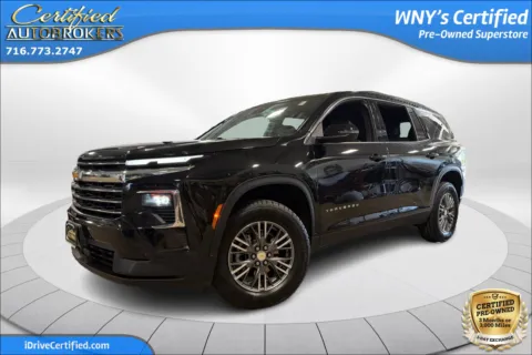 Black 2026 Chevrolet Traverse LT AWD for sale in Grand Island, NY