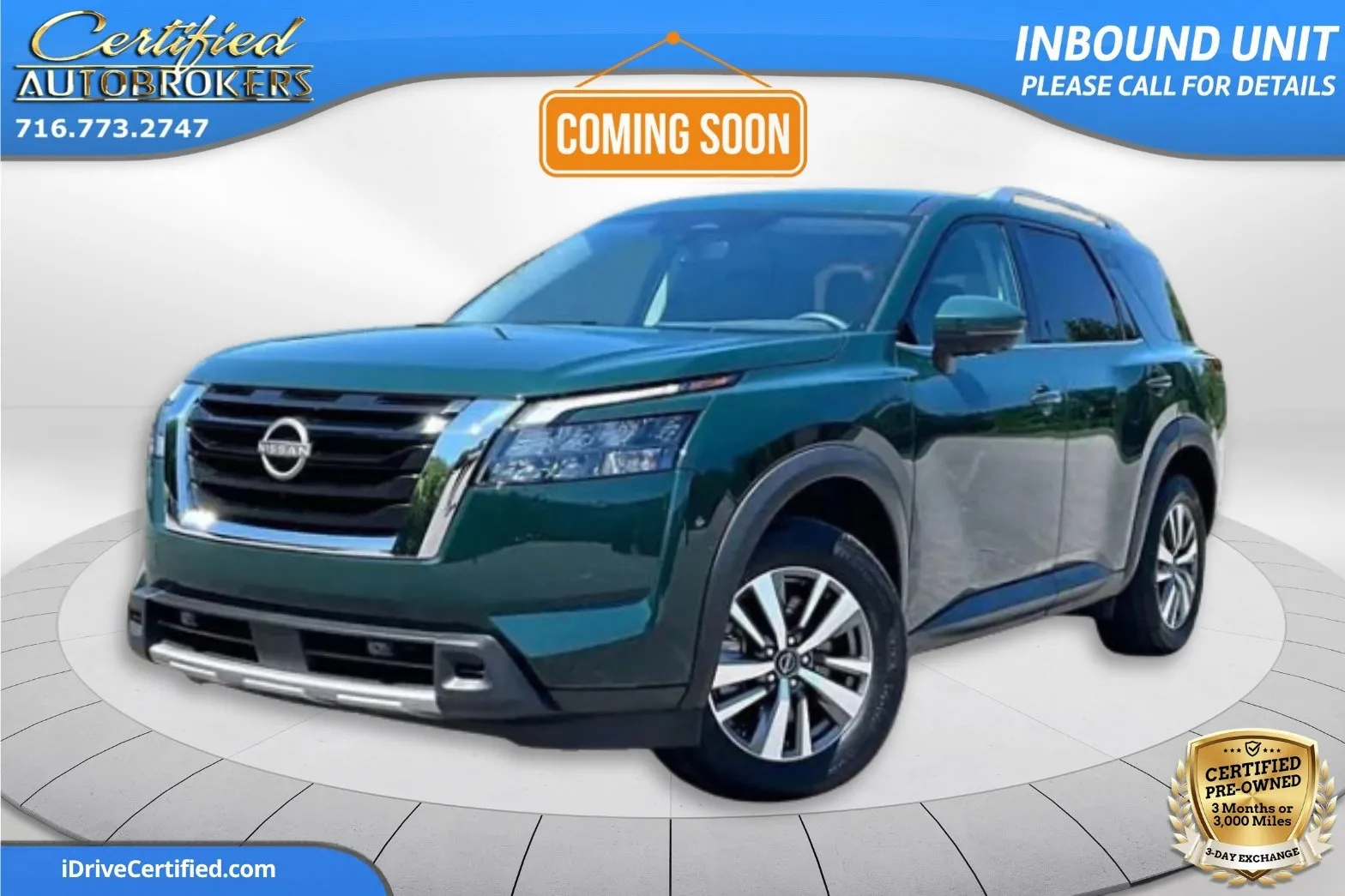 Black 2025 Nissan Pathfinder SL 4x4 for sale in Grand Island, NY