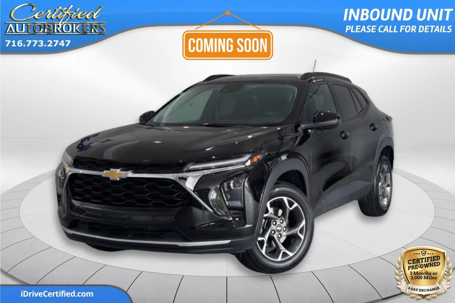 Black 2025 Chevrolet Trax LT for sale in Grand Island, NY