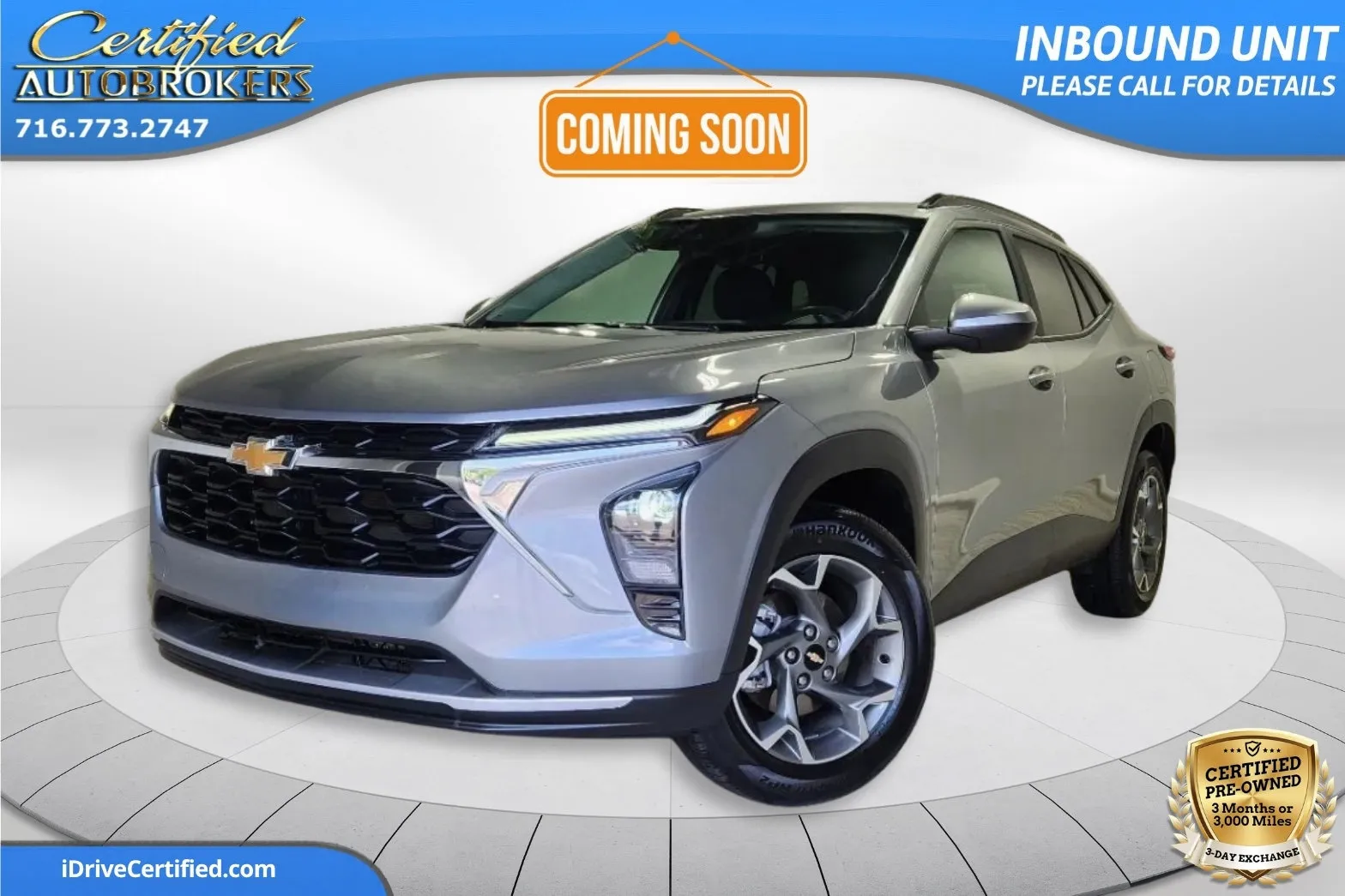 Gray 2025 Chevrolet Trax LT for sale in Grand Island, NY