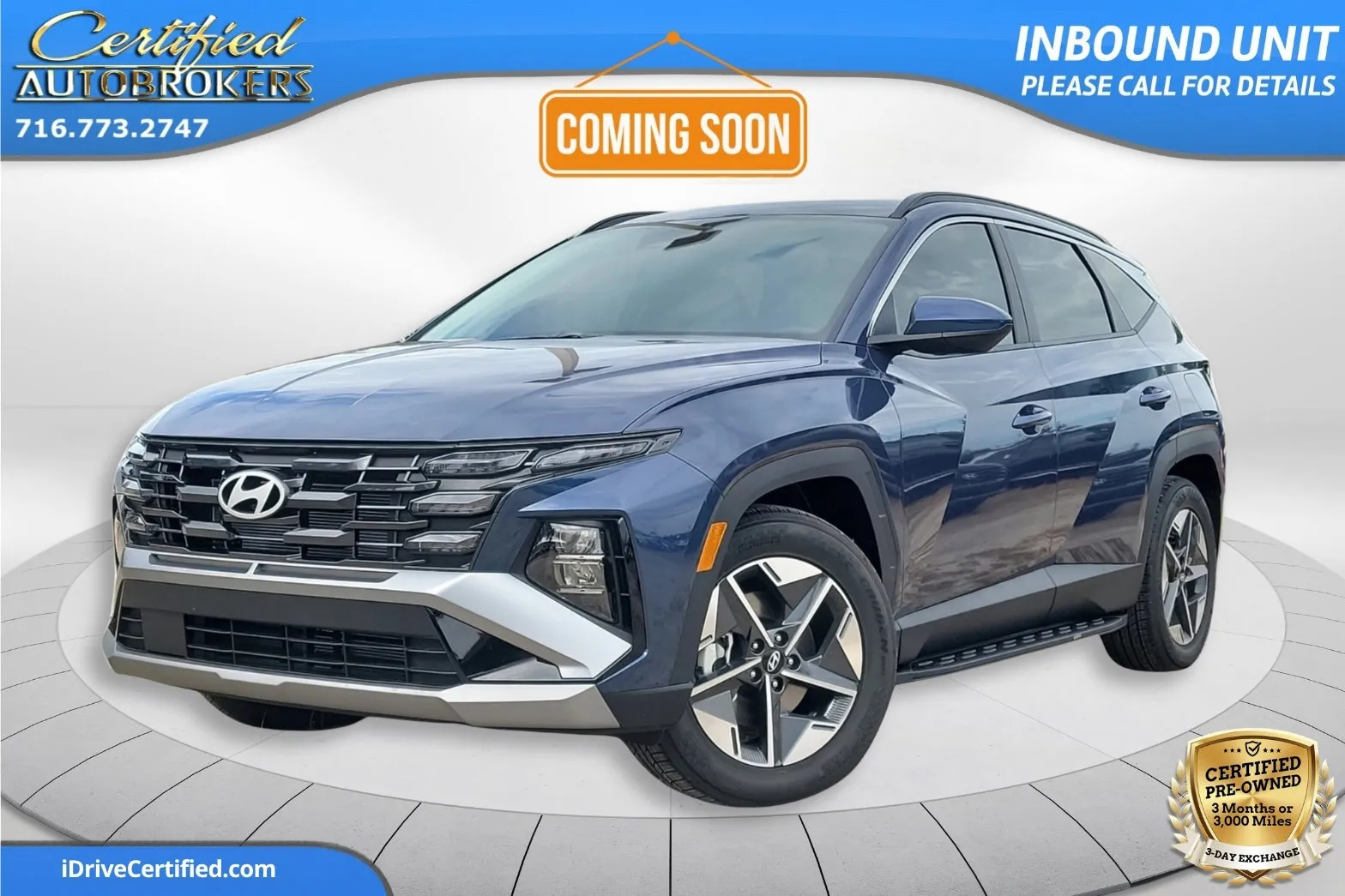 Blue 2026 Hyundai Tucson SEL AWD for sale in Grand Island, NY