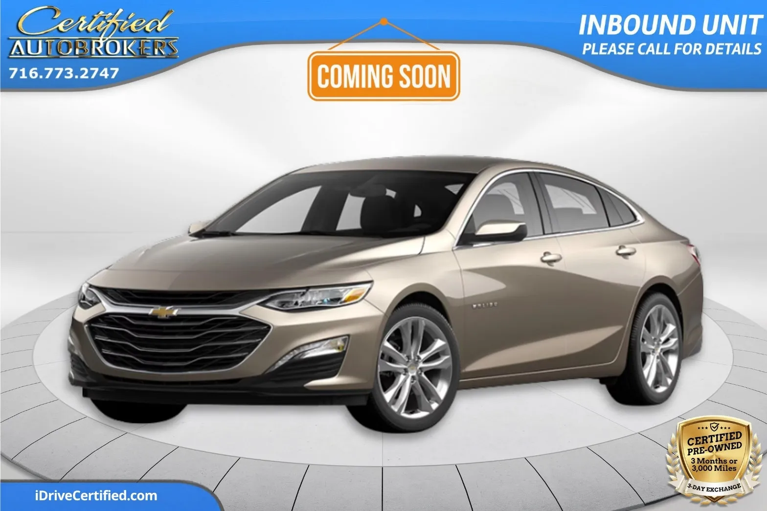 Gray 2024 Chevrolet Malibu LT for sale in Grand Island, NY